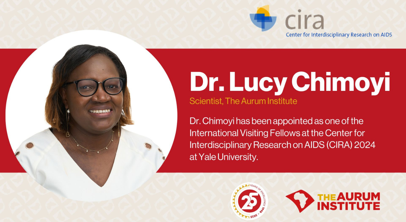 Dr. Lucy Chimoyi Selected for Yale University's CIRA Fellowship 