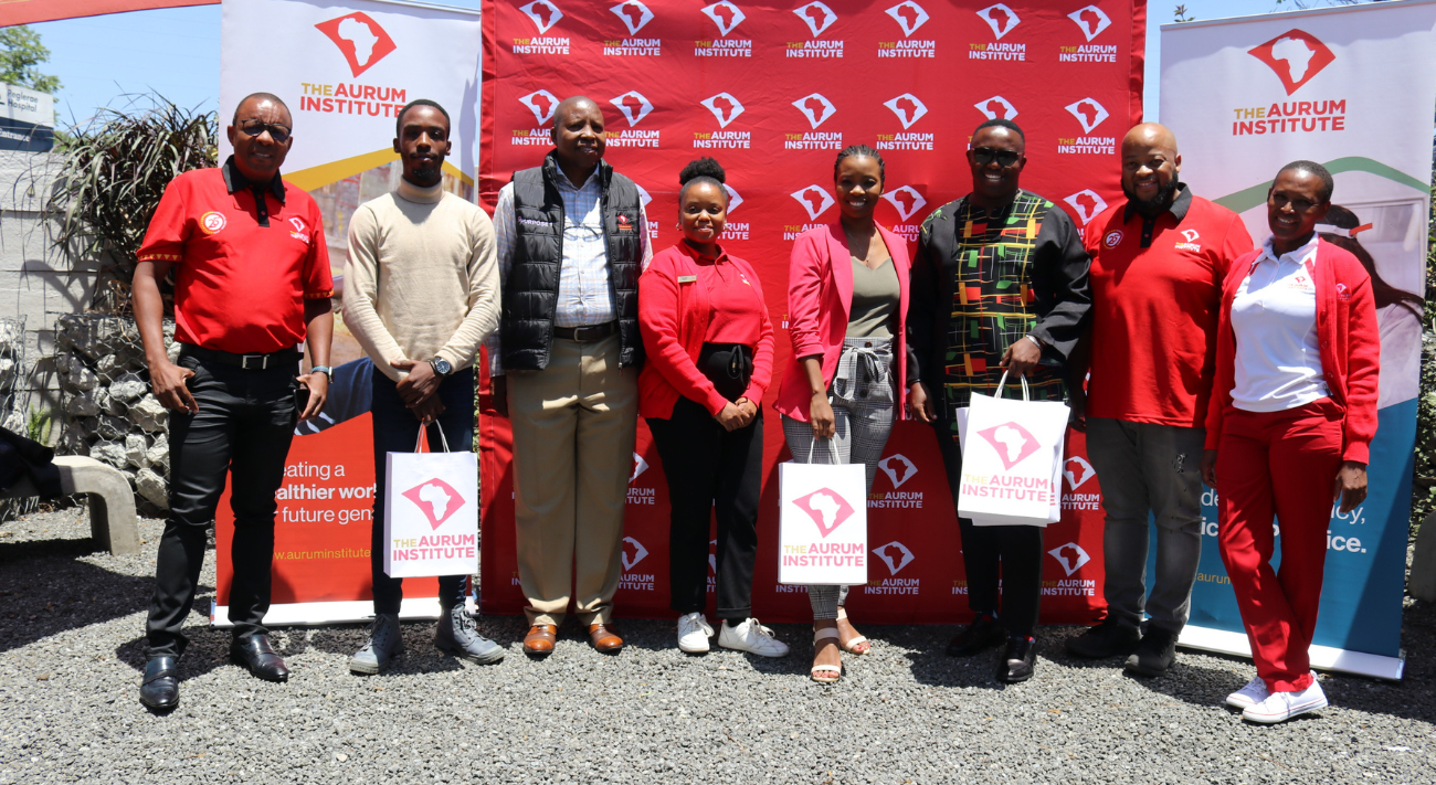 Royal Bafokeng leader visits Aurum Rustenburg CRS 